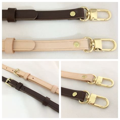 are the straps on louis vuitton bags leather|replacement louis vuitton strap.